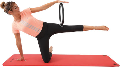 Sveltus Unisex Pilates Ring, Black/Grey, Diameter approx. 38 cm