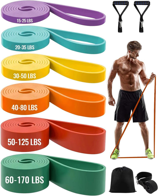 Fitness Resistance Bands for Training & Stretching