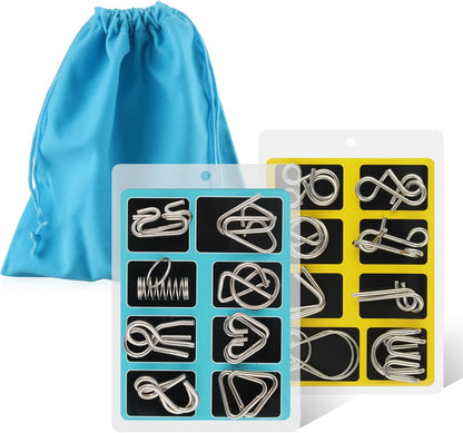 Puzzles Montessori - Casse-Tête Métal de Désenchevêtrement