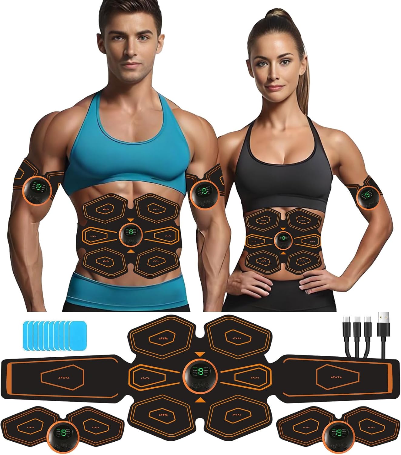 Electrostimulation Trainer for Abs & Arms