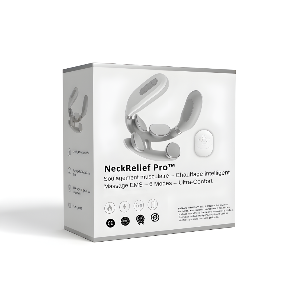 NeckRelief Pro™ – Relaxation & Thérapie Cervicale Chauffante