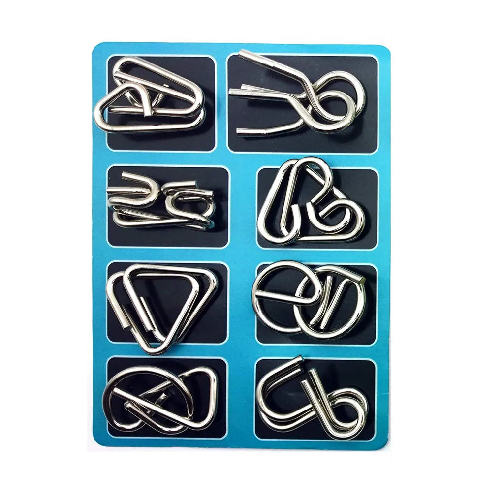 Puzzles Montessori - Casse-Tête Métal de Désenchevêtrement