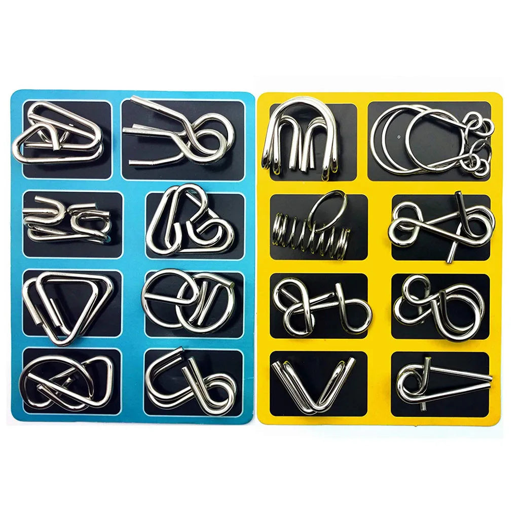 Puzzles Montessori - Casse-Tête Métal de Désenchevêtrement