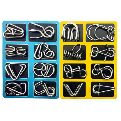 Puzzles Montessori - Casse-Tête Métal de Désenchevêtrement