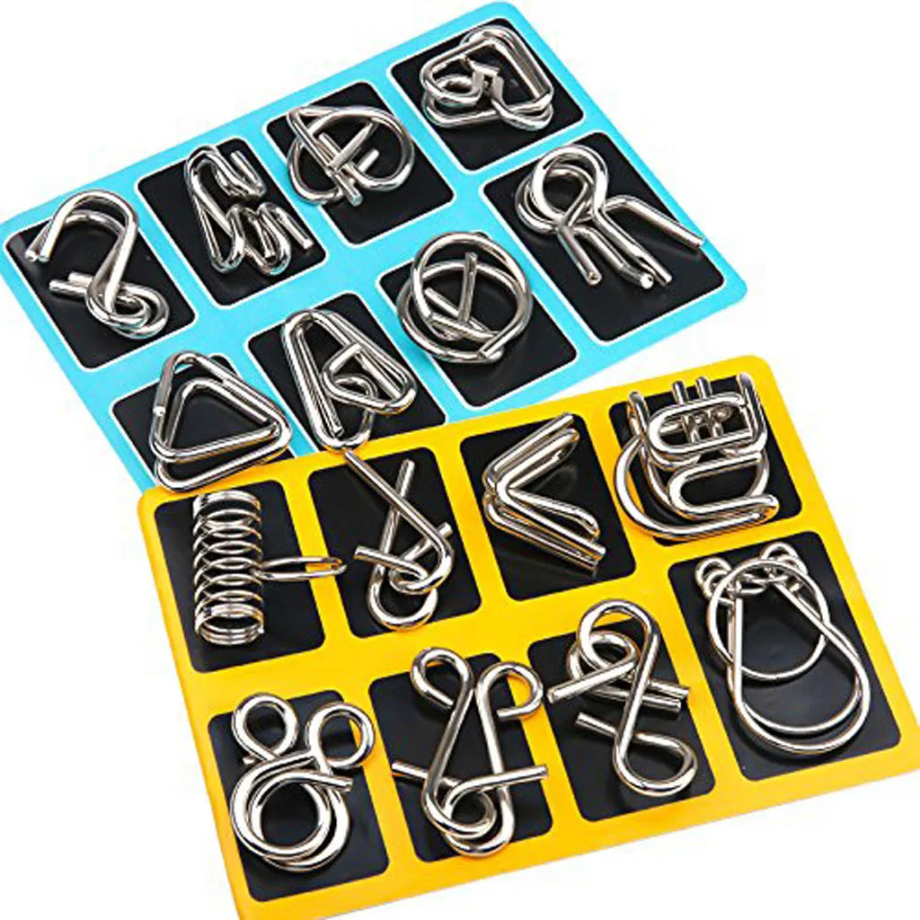 Puzzles Montessori - Casse-Tête Métal de Désenchevêtrement