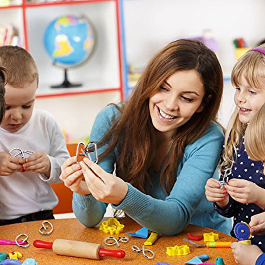 Puzzles Montessori - Casse-Tête Métal de Désenchevêtrement