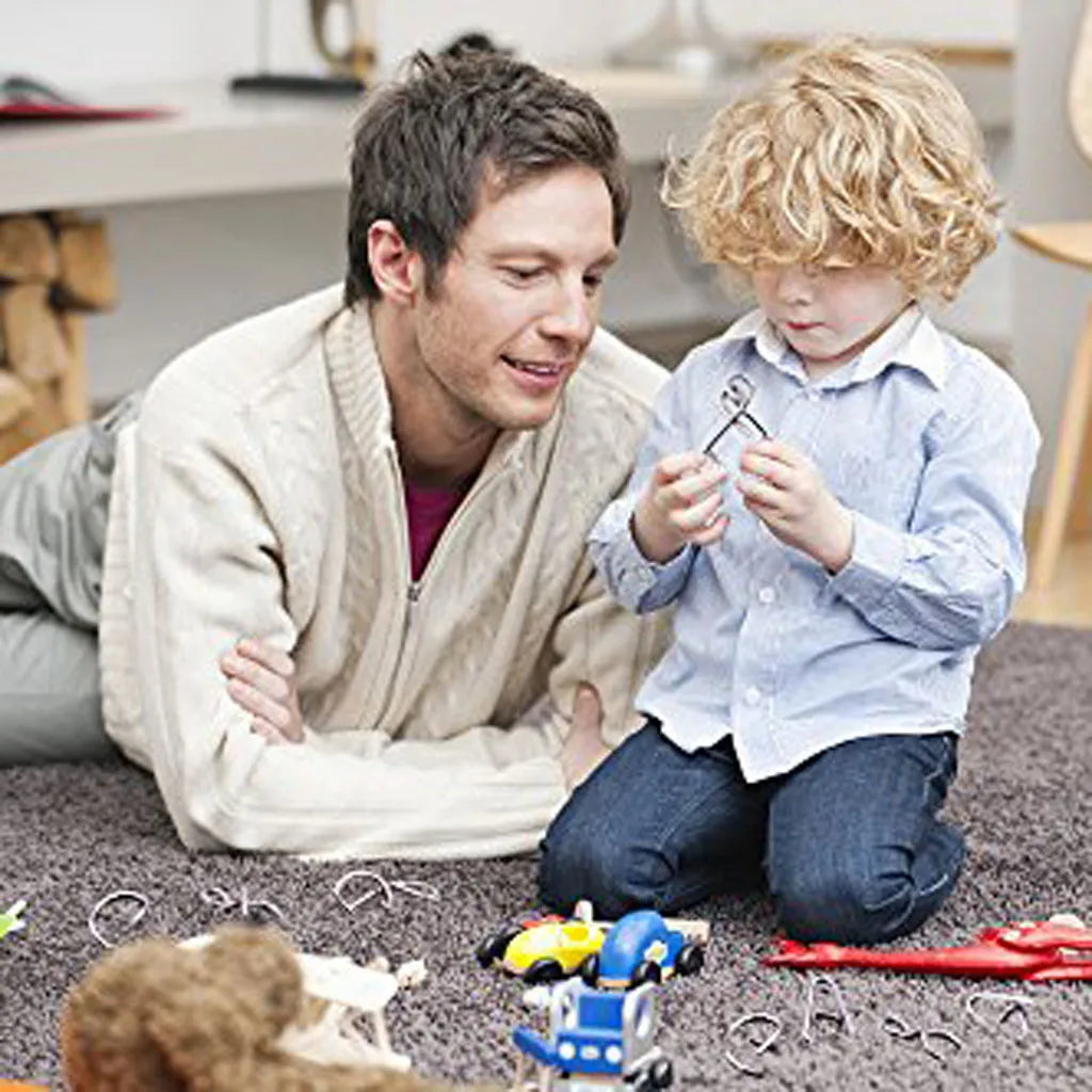 Puzzles Montessori - Casse-Tête Métal de Désenchevêtrement