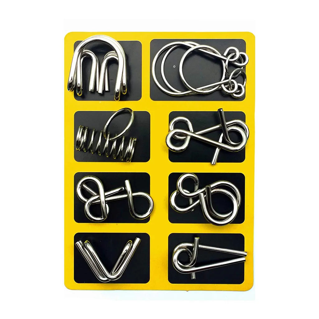 Puzzles Montessori - Casse-Tête Métal de Désenchevêtrement
